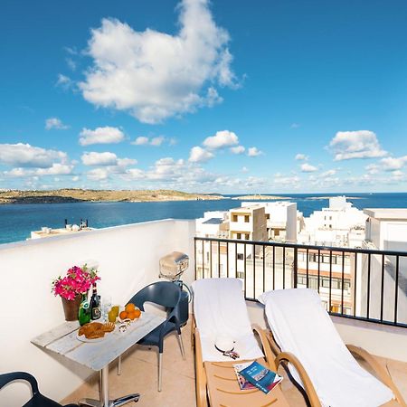 Penthouse With Seaview Terrace Leilighet San Pawl il-Baħar Eksteriør bilde
