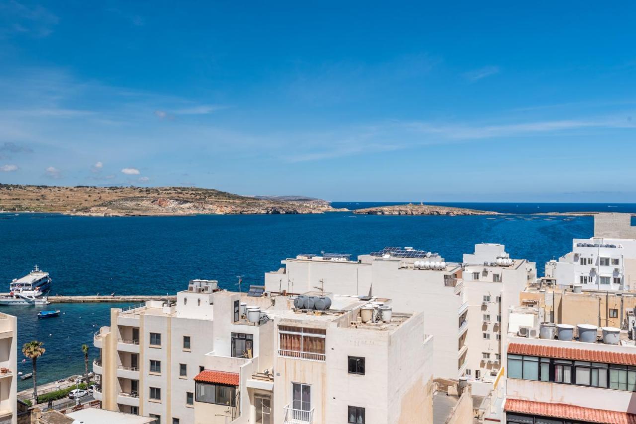 Penthouse With Seaview Terrace Leilighet San Pawl il-Baħar Eksteriør bilde